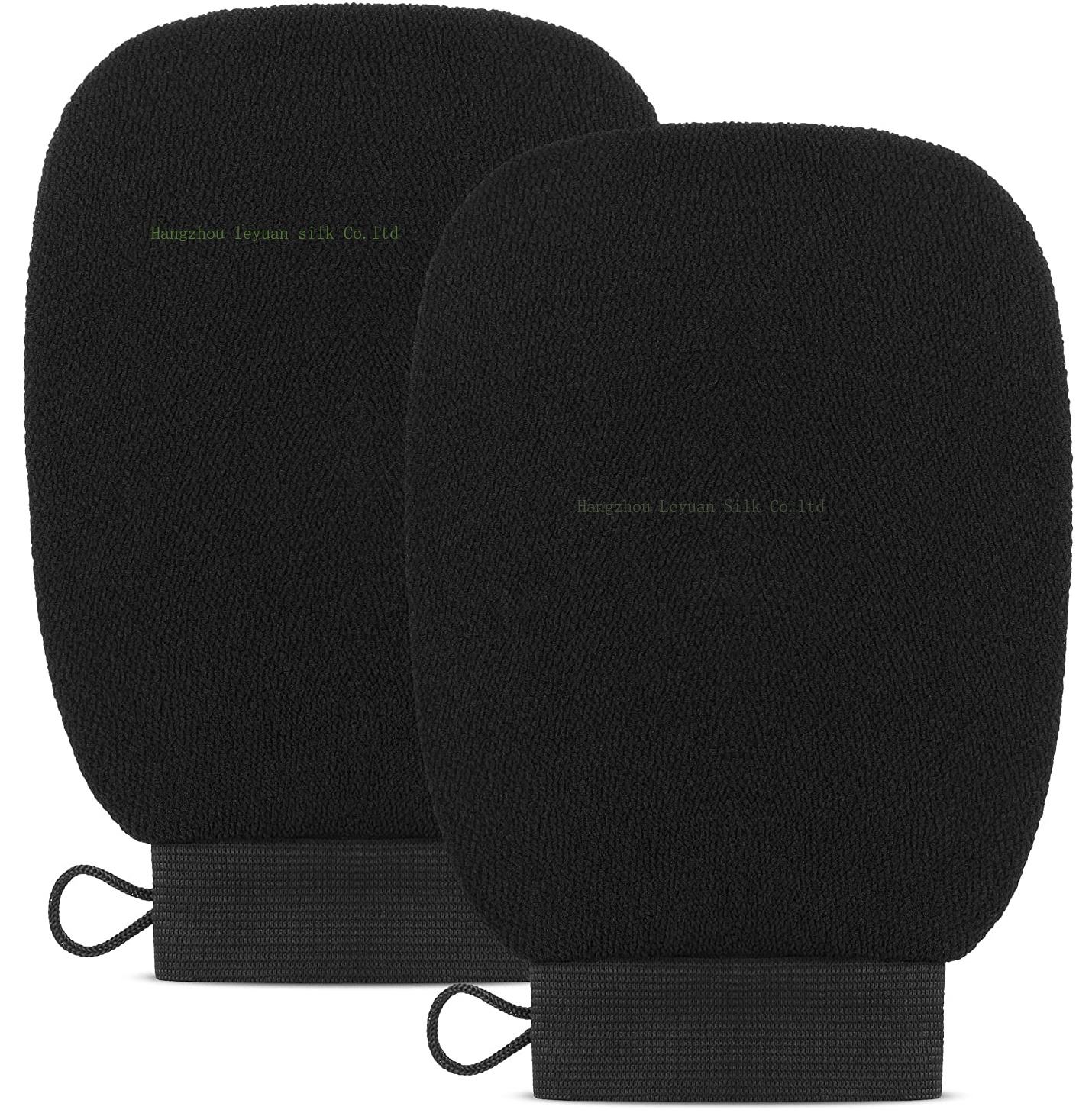 Exfoliate & Glow – Premium Body Scrubber Towel, Moroccan Glove & Korean Mitt